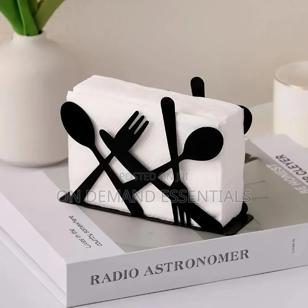 Metallic Serviette Holder