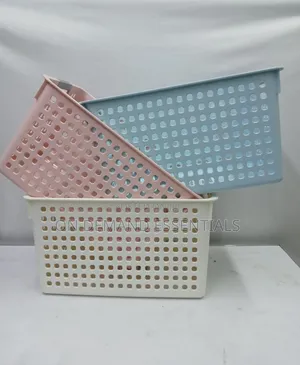 Large Plastic Storage Basket
