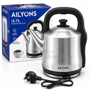 Ailyons Stainless Water Kettle 5.7 L Capacity KSH 2500