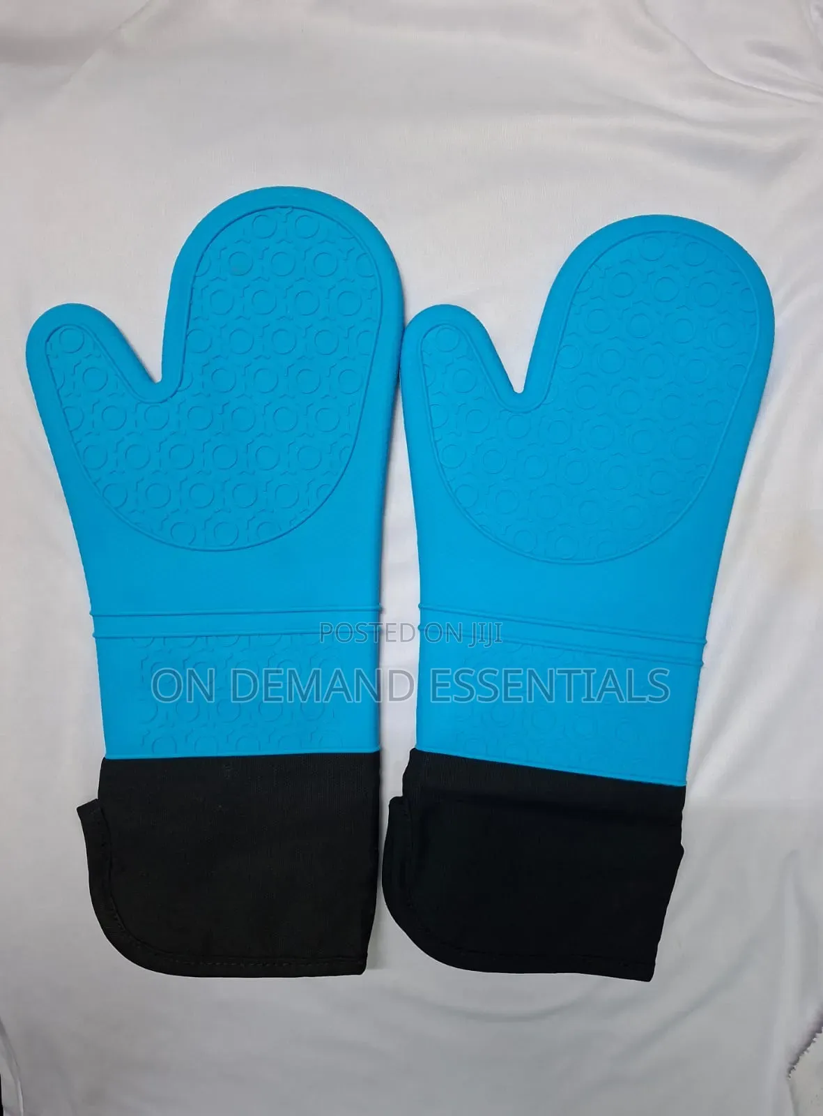 A Pair of Silicone Oven Gloves