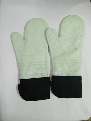 A Pair of Silicone Oven Gloves