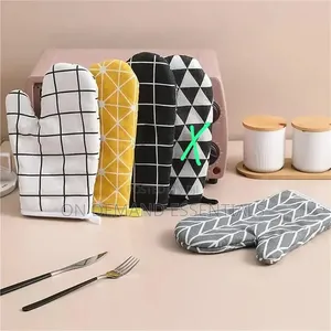 A Pair of Cotton Oven Gloves
