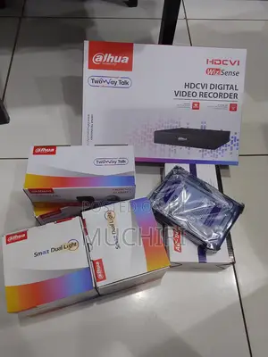 Full Color Dahua 8ch CCTV System Kit 8 Cameras Reliable Surveillance