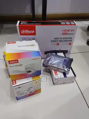 8 Channel Dahua Smart Hybrid Colored CCTV Camera With Audio
