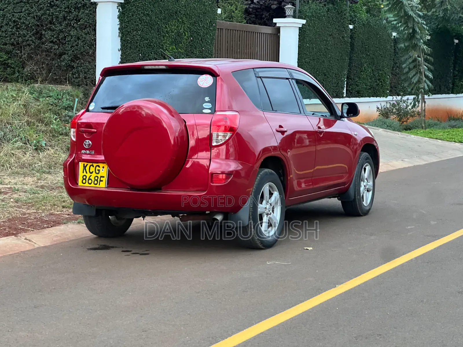 Toyota RAV4 2009 Red