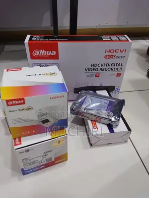 Dahua Smart Light 4 Channel Complete Camera Set