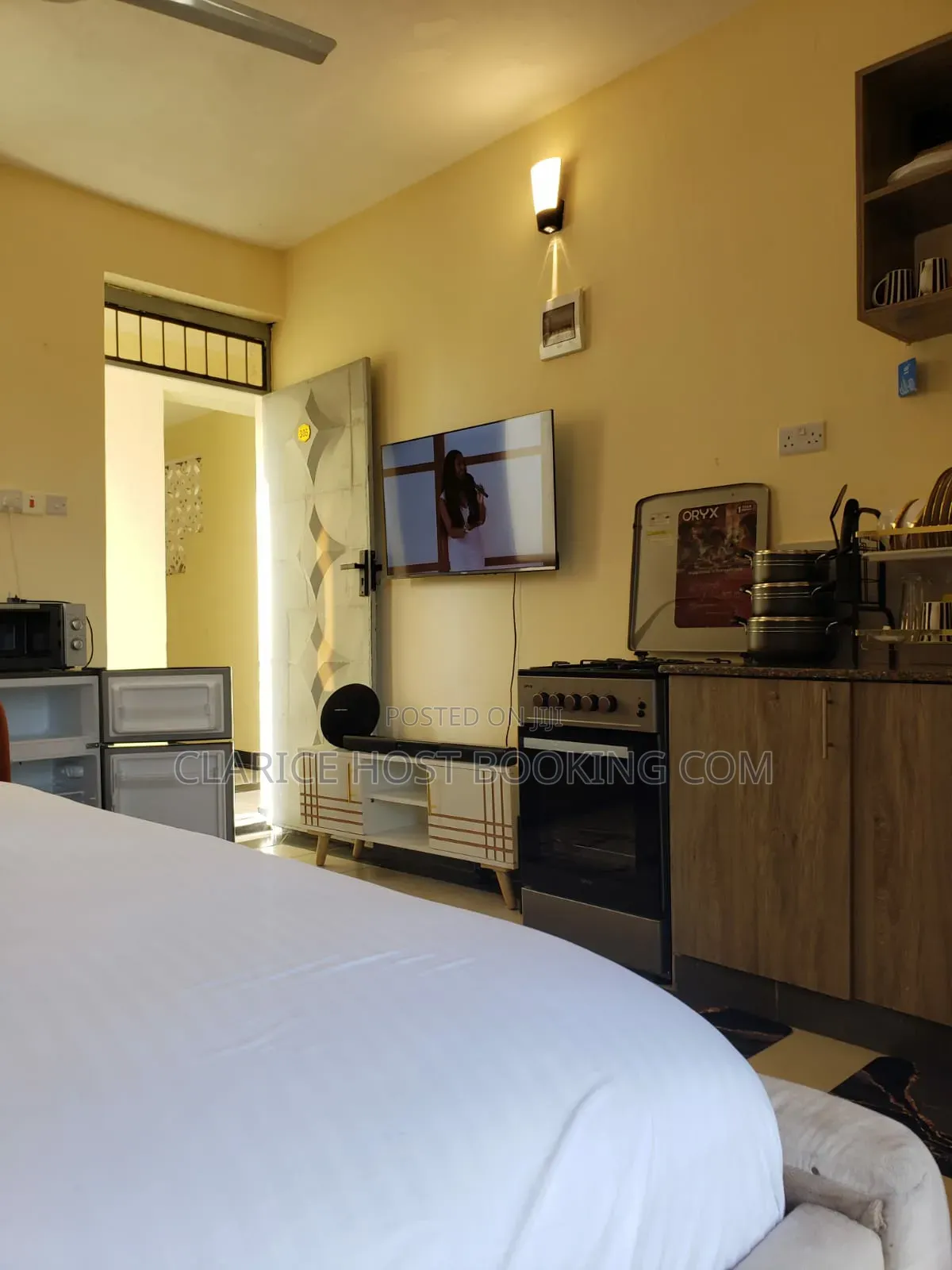 Cute Studio With Rooftop Swimming in Mtwapa
