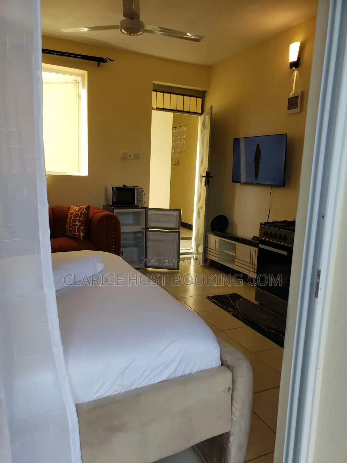 Cute Studio With Rooftop Swimming in Mtwapa