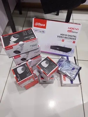 Infrared Dahua 8 Camera CCTV Complete Kit DVR Hard Drive Accessories