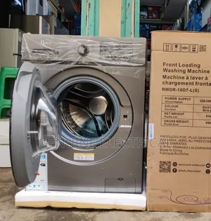 Roch Washing Machine 10kg Front Loading Fully Auto Wash Dry R/8kfl