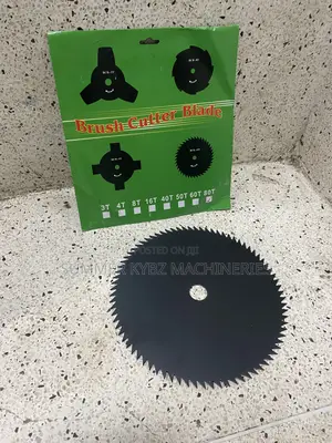 80-Tooth (80T) Black Brush Cutter Blade