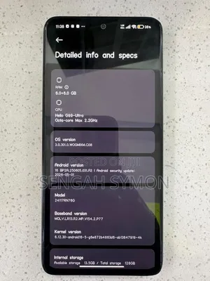 Xiaomi Redmi Note 14 4G 128 GB Black
