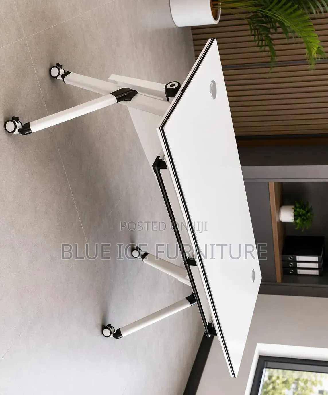 Modern Foldable Training Table With Wheel's