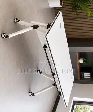 Modern Foldable Training Table With Wheel's