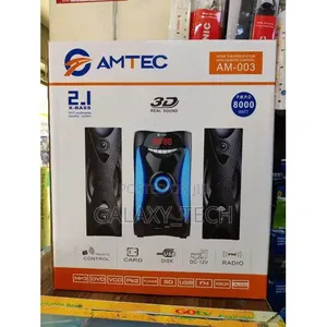 Amtec Am-003 2.1 X-Bass Hi-Fi Woofers, Subwoofers