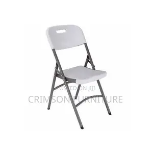 Heavy Duty Multipurpose Foldable Chair -White