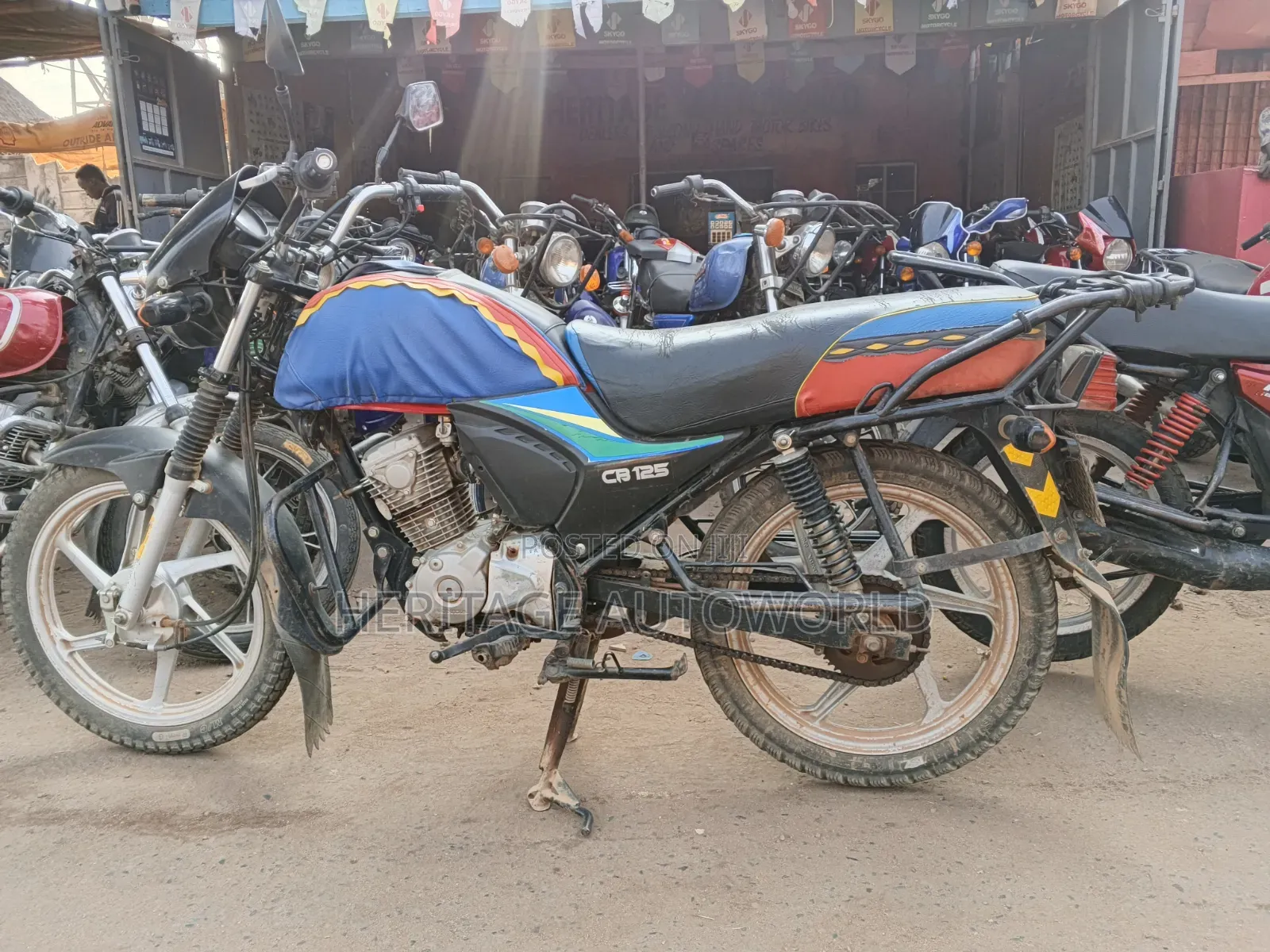 Honda CB 2022 Blue