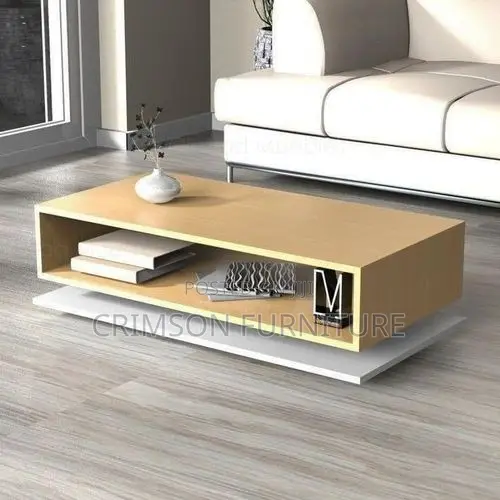 RANDAAL Wooden Coffee Table With Storage