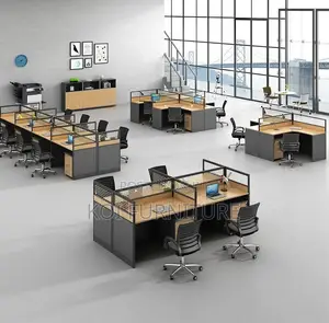 Office Workstation; Six Users Office Collaboration Session Workstation