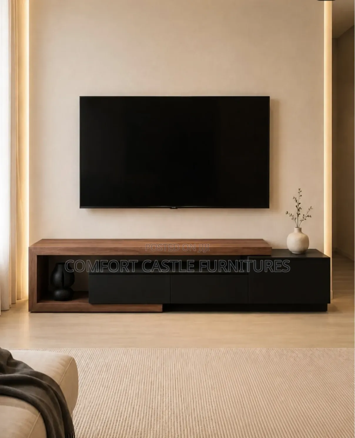 TV Stand Showcase 6ft Long