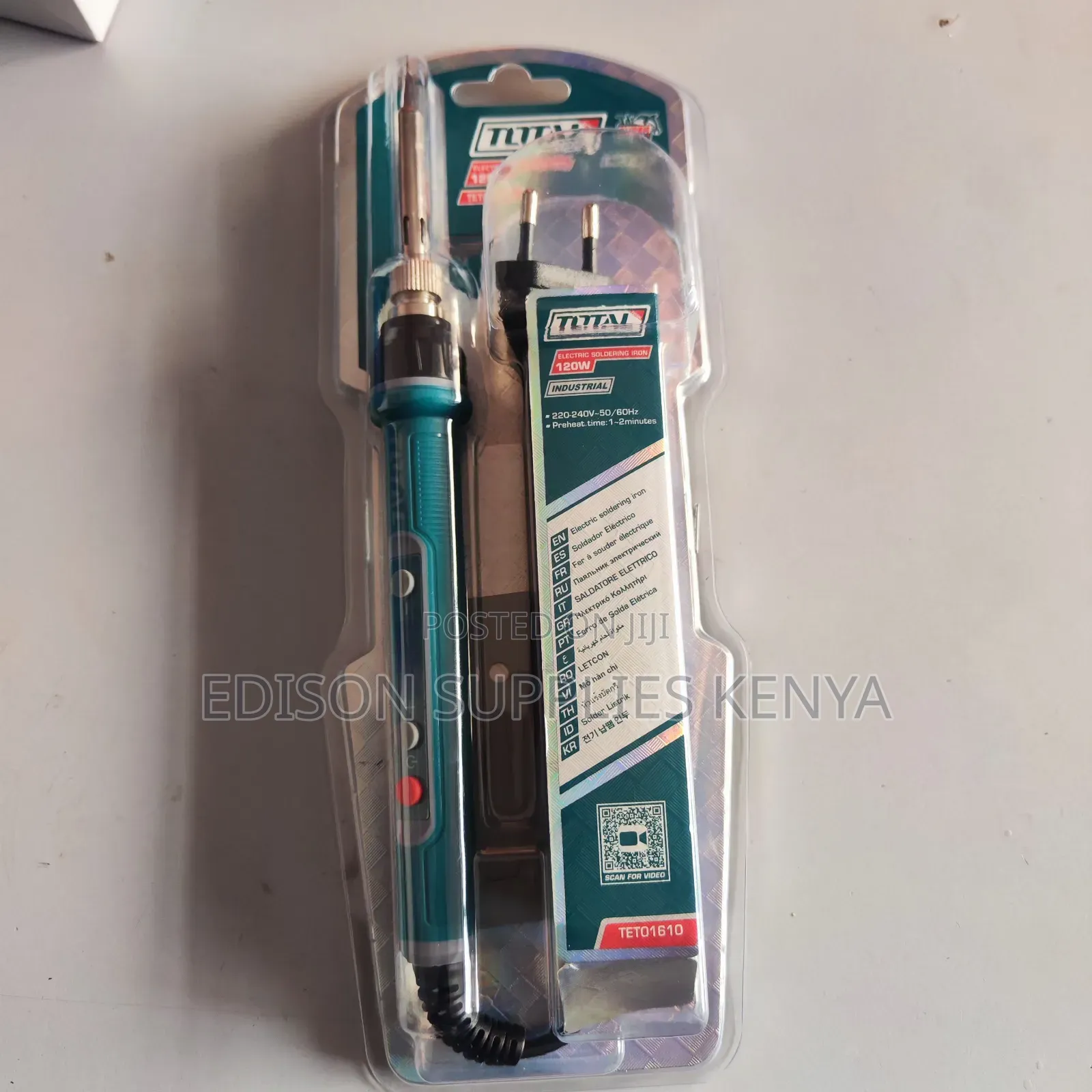 Total Soldering Iron 120w Digital Temperature Control Solder 120 W