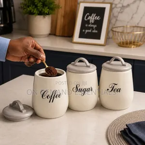 3pcs Nordic Home Kitchen Storage Jar