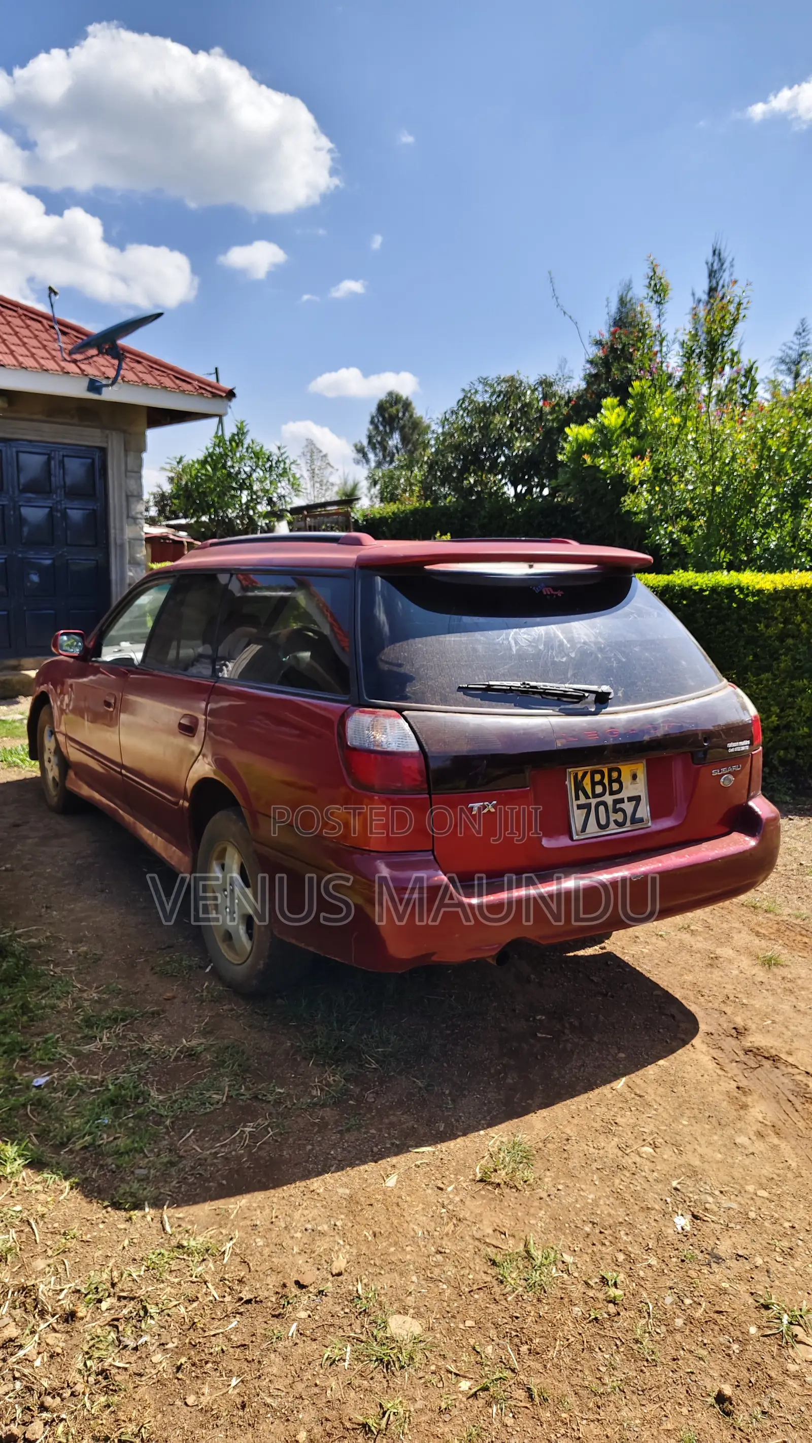 Subaru Legacy 2003 Maroon