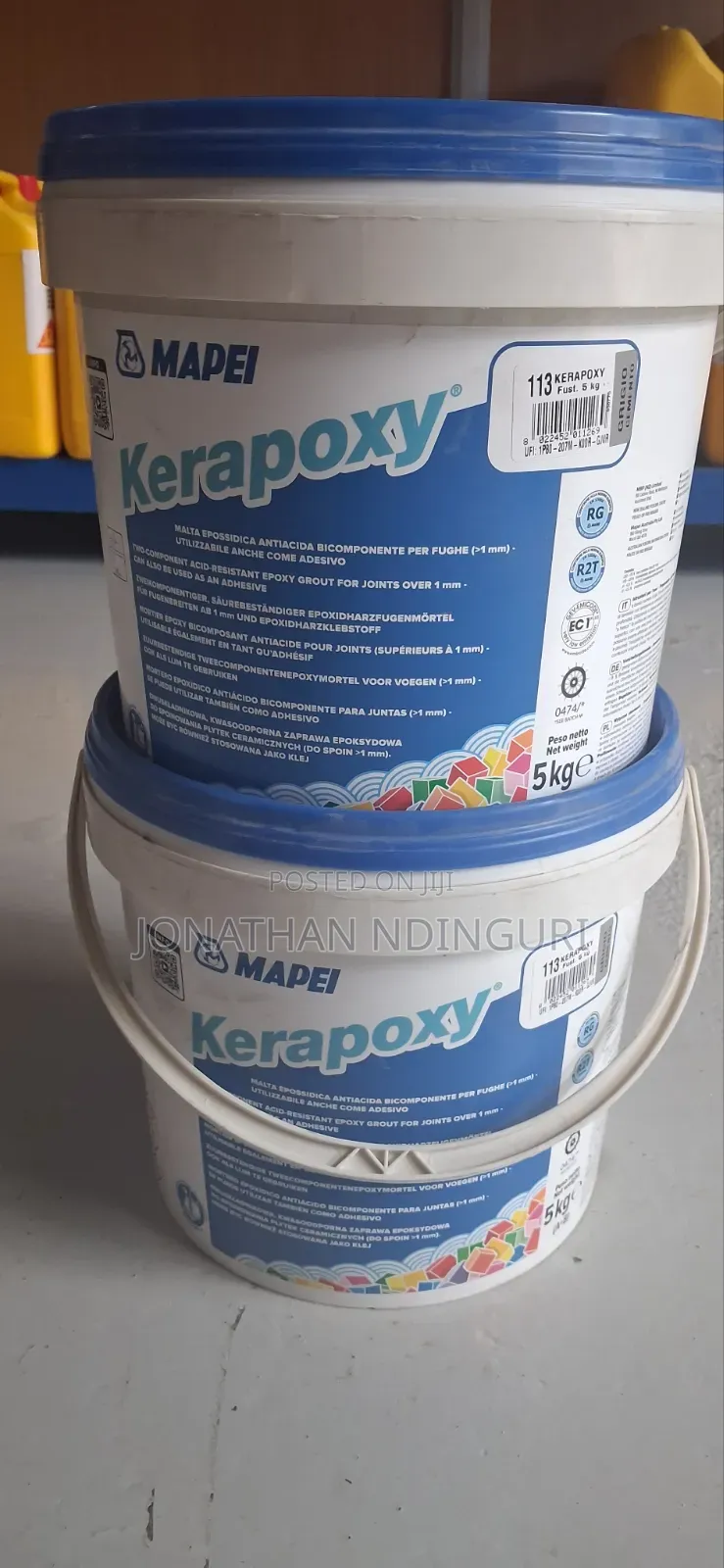 Kerapoxy – Durable Epoxy Joint Filling Solution