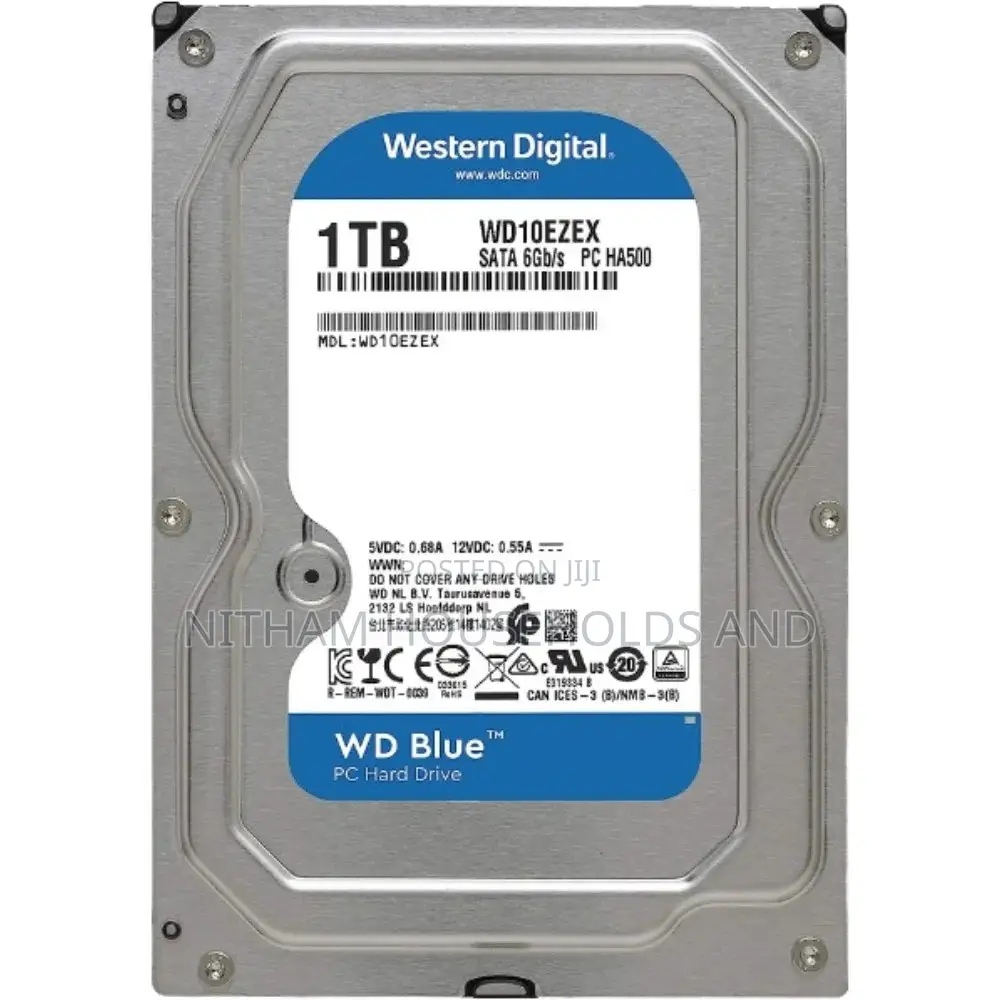 WD 1TB Surveillance Hard Disk