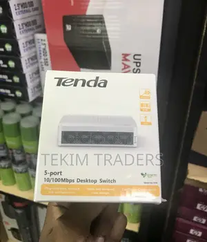 Tenda S105 5 Port 10/100 Switch Fanless Mini SOHO