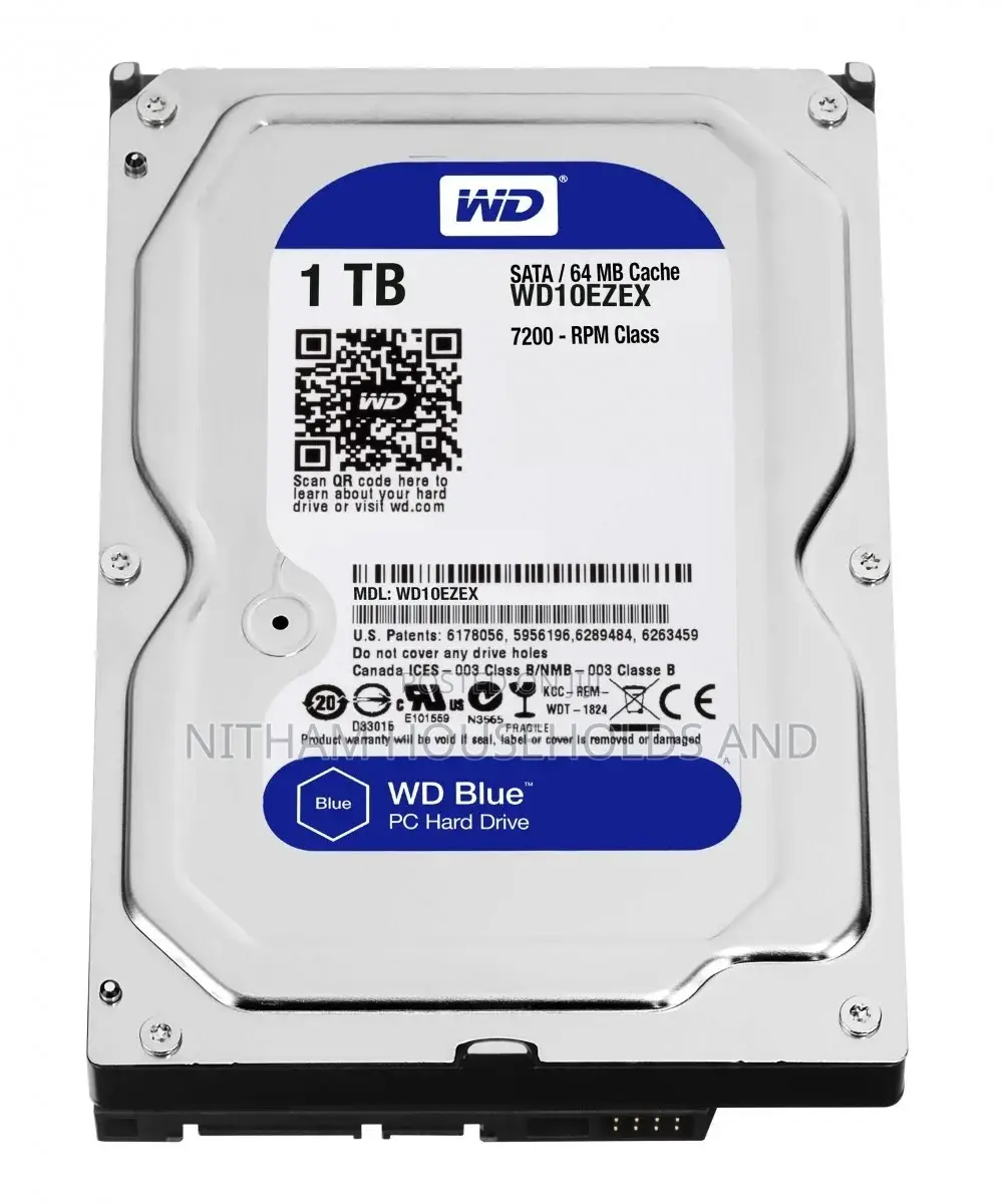 WD 1TB Surveillance Hard Disk