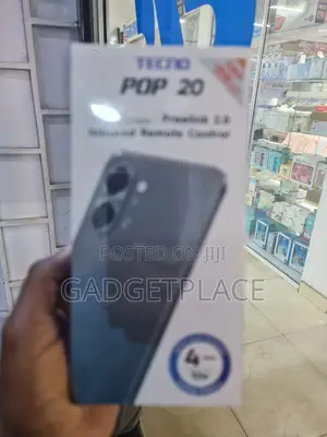 New Tecno Pop 20 128 GB Black