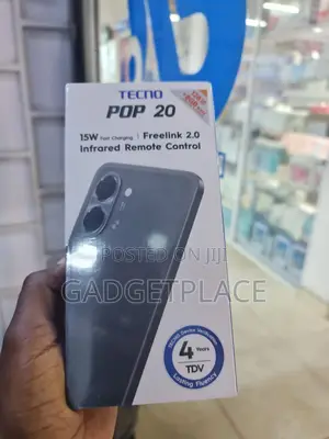 New Tecno Pop 20 128 GB Black