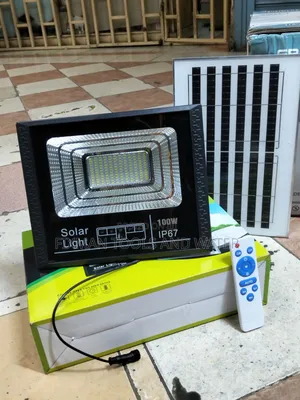 Solar Flood Light Ip 68 100 Watts for Dark Night