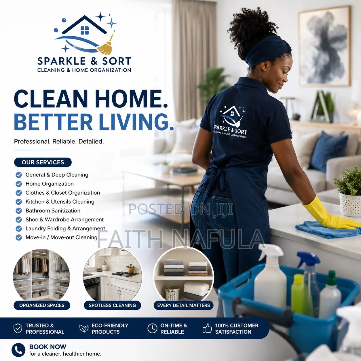 Residential Cleaning and Organization Services