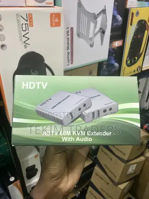 60m HDMI KVM Extender 1080P Audio Over Cat6 With IR USB