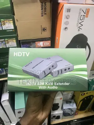 60M KVM Extender With Audio 1080P USB HDMI Over Cat5e/Cat6