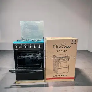 Everyday-Essential Free Standing 4 Gas Cooker Burner + Electric Oven