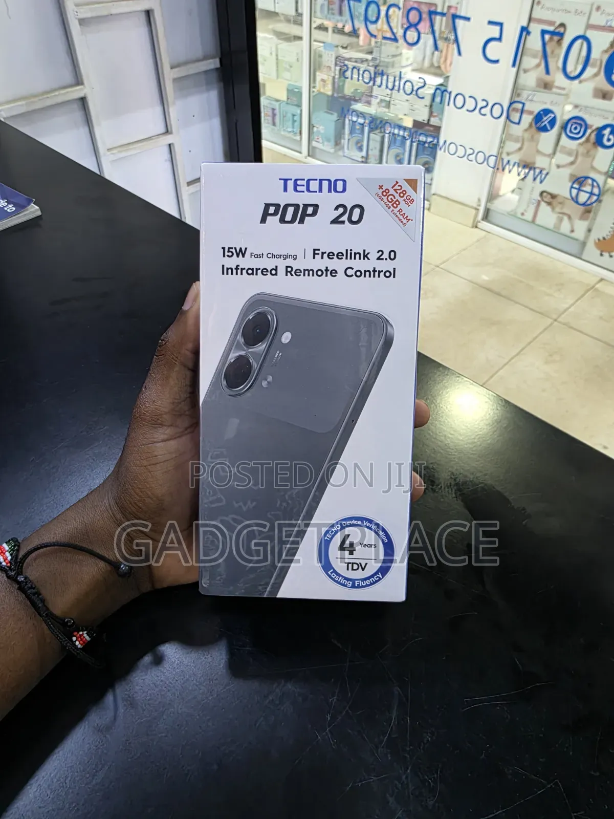 New Tecno Pop 20 128 GB Black