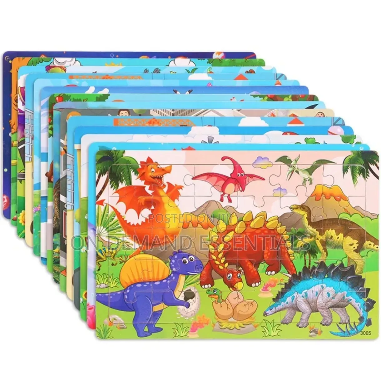 Wooden 30pcs Puzzles For Creativity and Imagination
