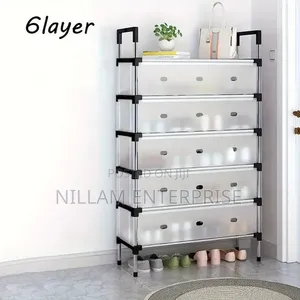 Shoe Storage Cabinet Foldable and Space-Saving Design*