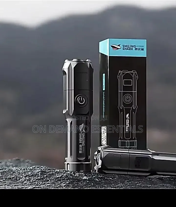 Smiling Shark Led Flashlight Rechargeable