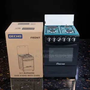 Sleek Design Free Standing 4 Gas Cooker Burner With Electric Oven