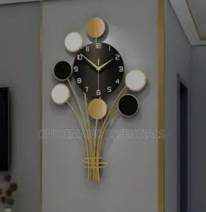 Geometric Shaped Wall Clock 
Home Decor