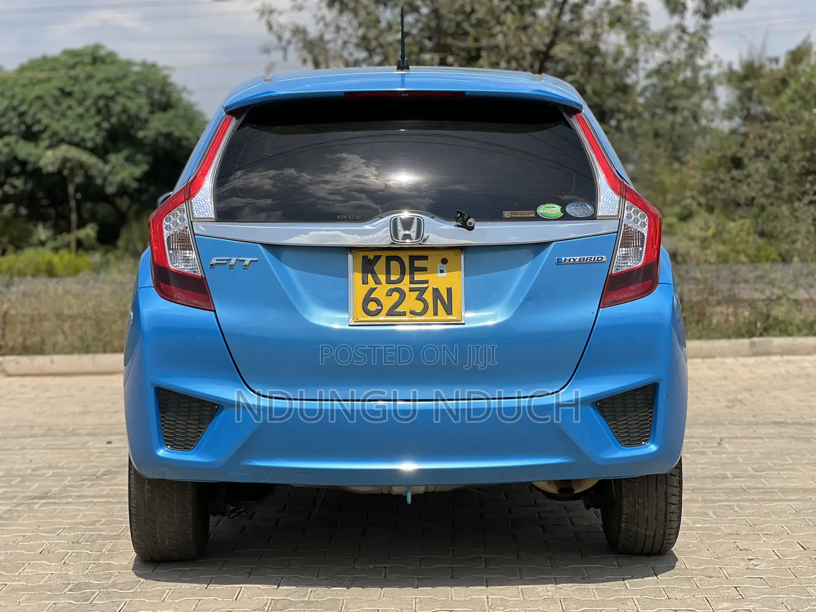 Honda Fit 2014 Blue