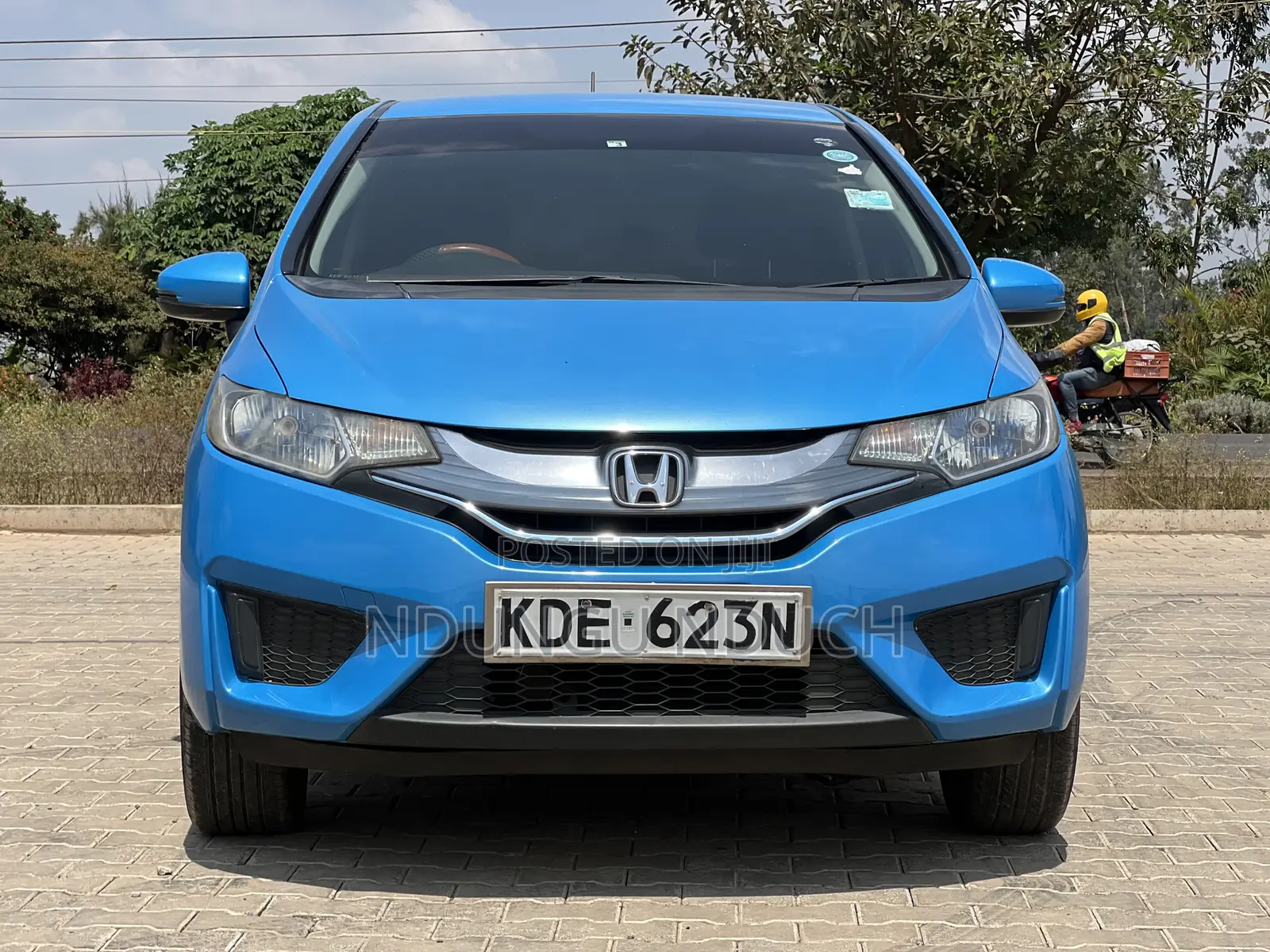 Honda Fit 2014 Blue