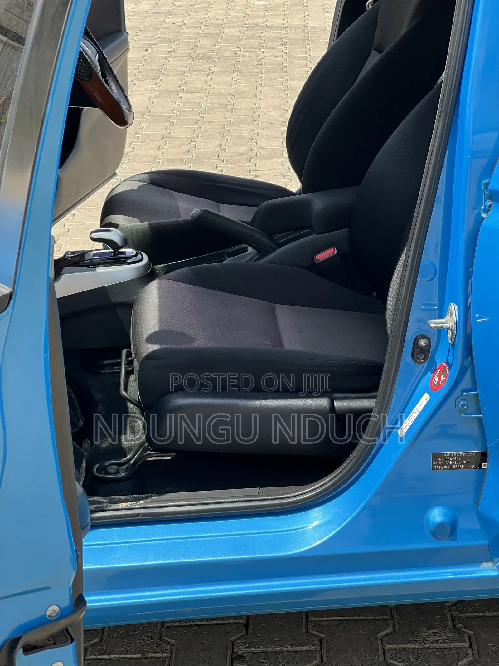 Honda Fit 2014 Blue