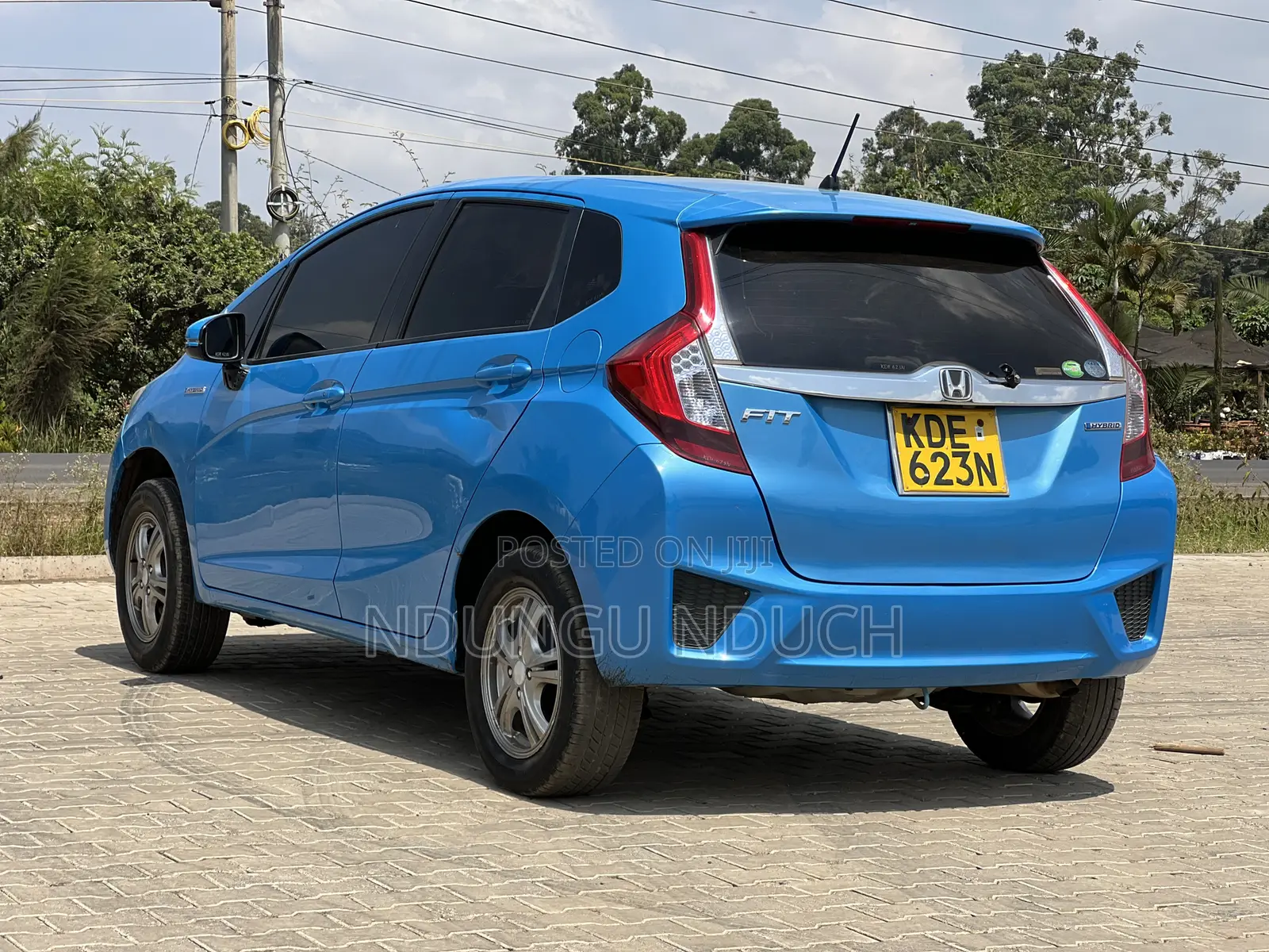 Honda Fit 2014 Blue