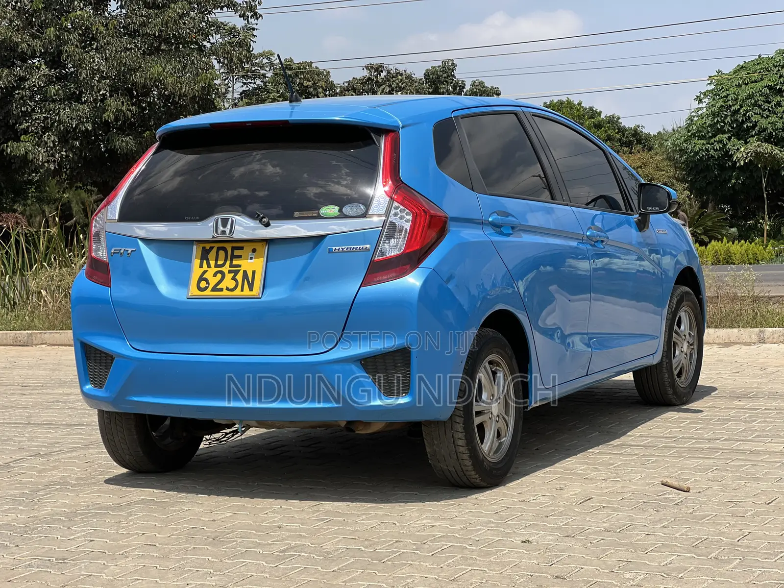 Honda Fit 2014 Blue