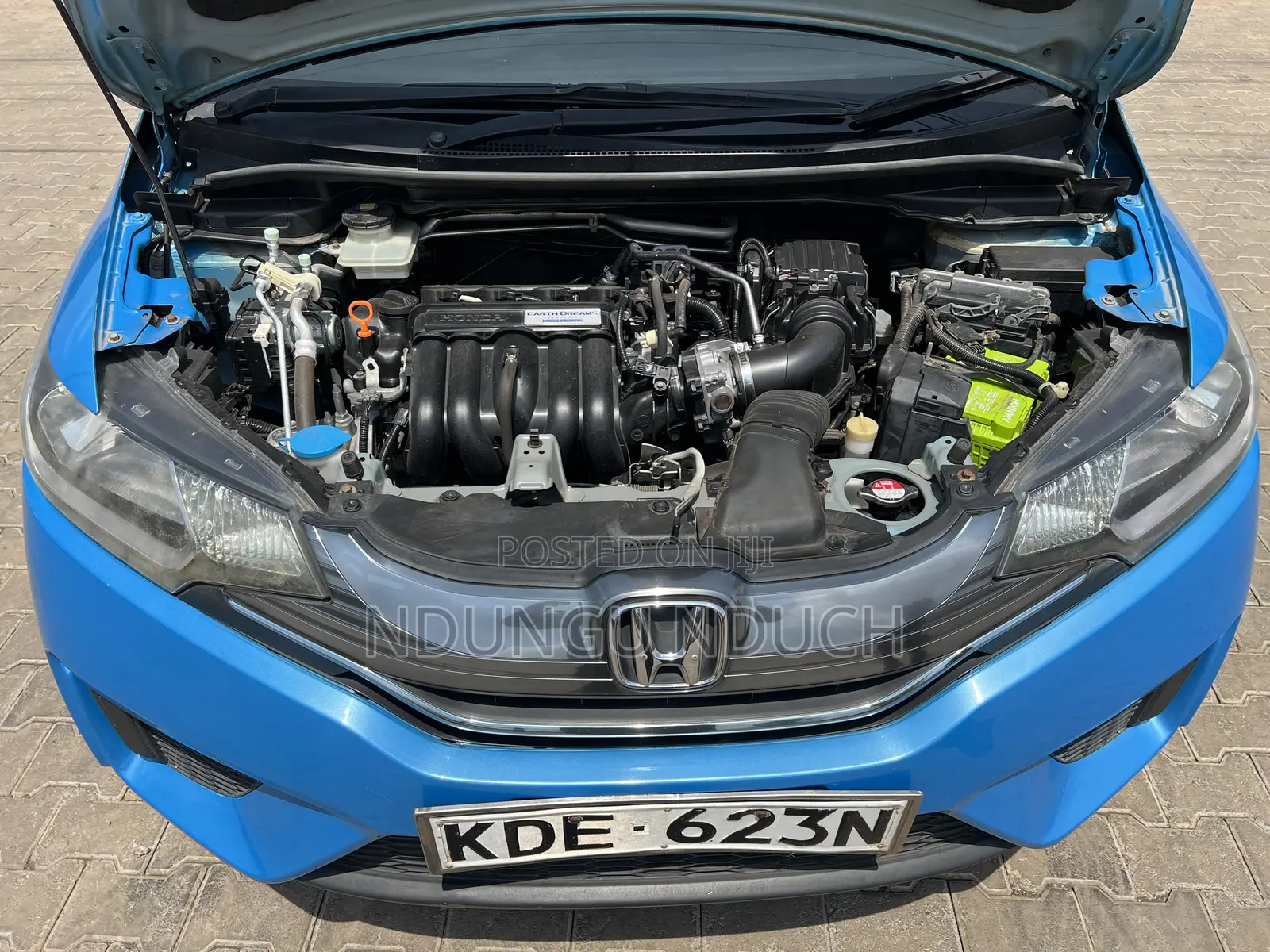 Honda Fit 2014 Blue